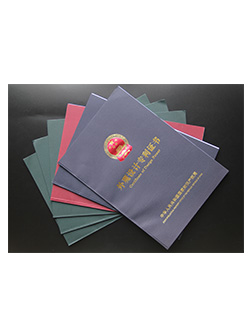 外觀(guān)設計專(zhuān)利證書(shū)